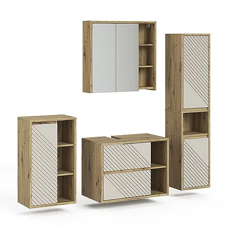 Vicco  Badmöbel-Set
