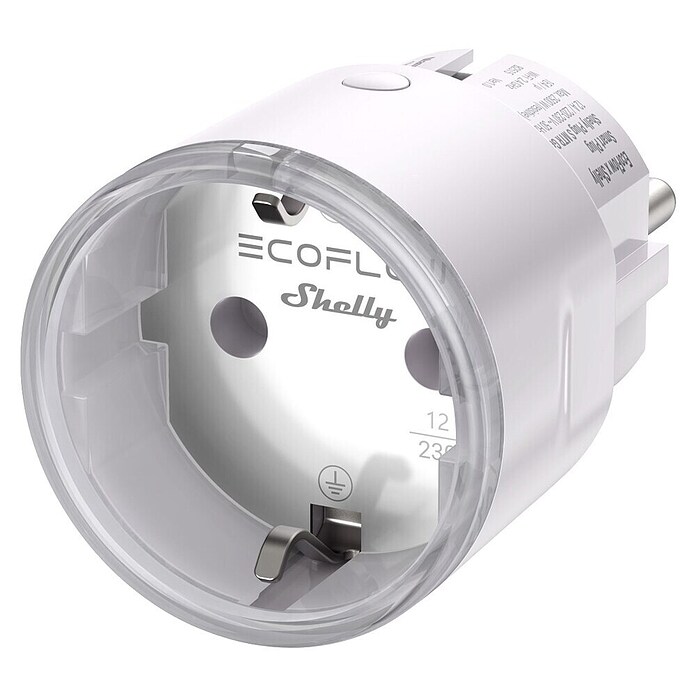 EcoFlow Smart-Steckdose × Shelly (Innen, Weiß, 16 A) | BAUHAUS