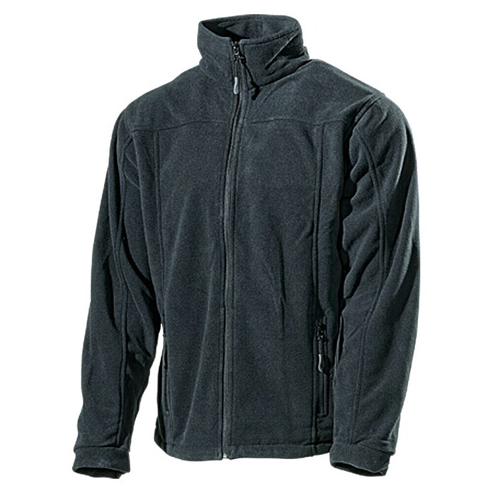 L.Brador Fleecejack 687 P (XS, Zwart, 100 % Polyester)