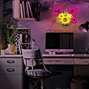 Lámpara LED decorativa Neon Punk Teddy Bear (Blanco, Oso) | BAUHAUS