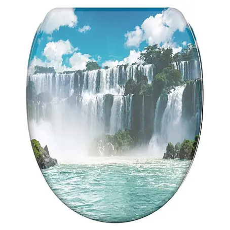 SANILO  WC-Sitz Wasserfall mit Schnellverschluss