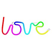 Lámpara LED decorativa Love RGB (Love RGB, An x Al: 35,5 x 13 cm) | BAUHAUS