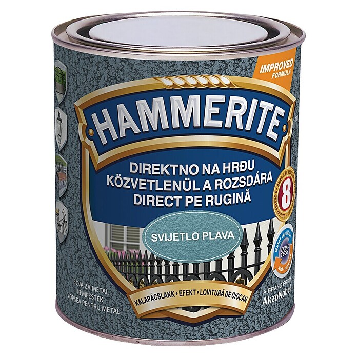 Hammerite Lak u boji  (Plave boje, Sjaj, 750 ml, Na bazi otapala) | BAUHAUS