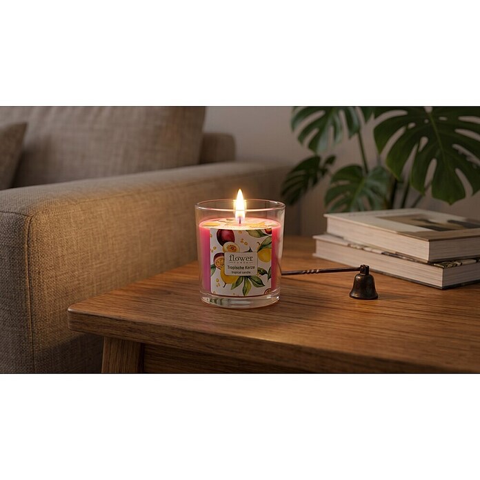 Duftkerze Citronella (Fruchtig, Ø x H: 7,1 x 8 cm, 25 h) | BAUHAUS