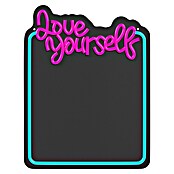 Lámpara LED decorativa Neon Mirror (5,2 W, Espejo Love, An x Al: 34,5 x 44 cm) | BAUHAUS