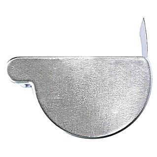 Sarei Rinnenendstück Rechts (Nennweite: 80 mm, Rechts, Aluminium)