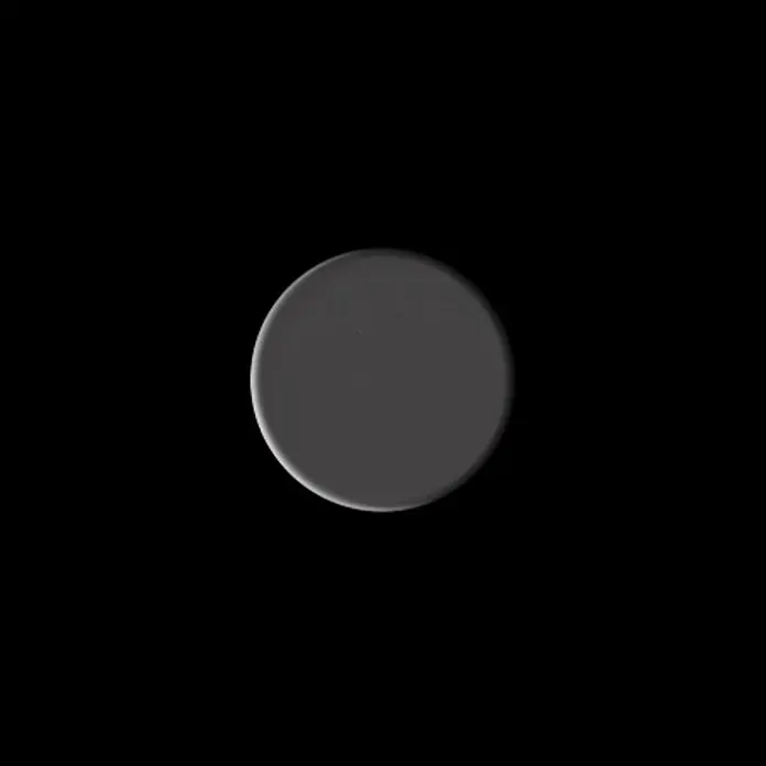 ALLOY Mosaikfliese Mosaik Fliese massiv Metall Titan hochglanz dunkelgrau 1,6mm Penny-Ti-SM - 302 x 316 mm, Schwarz, Grau, Hochglänzend - Mattes dunkelgraues kreisförmiges Produkt.