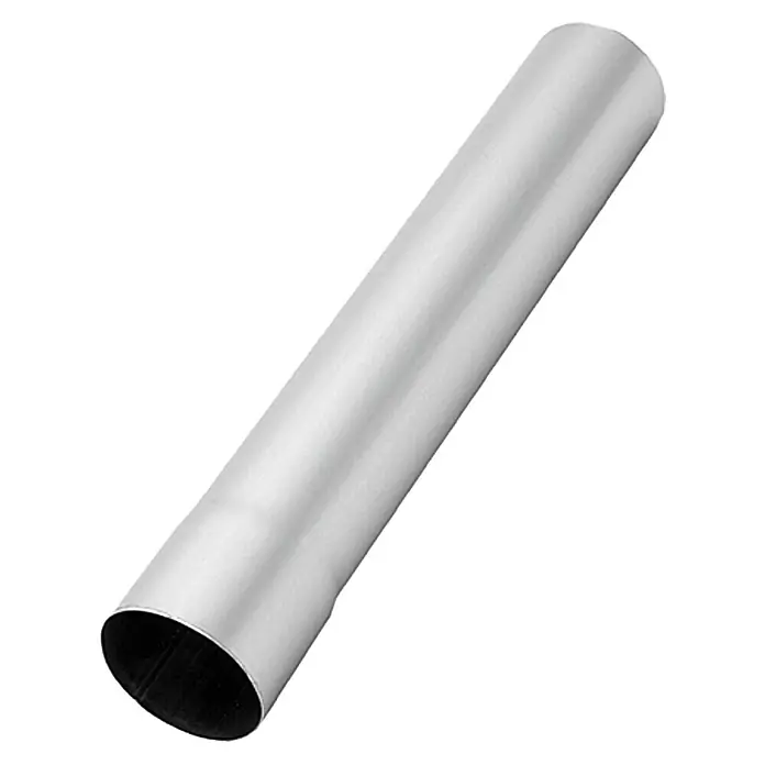 Sarei Fallrohr - Nennweite: 60 mm, Länge: 2 m, Aluminium - Metallrohr. Silberfarbenes Rohr, das sich ideal für verschiedene Bau- und Handwerksprojekte eignet. Robust und vielseitig einsetzbar.