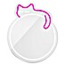 Espejo con luz LED Mirror Sleeping Cat 