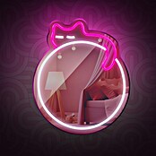 Lámpara LED decorativa Mirror Sleeping Cat (4,8 W, Espejo Gato, An x Al: 32 x 40 cm) | BAUHAUS