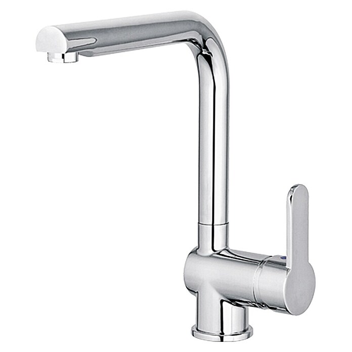 Camargue Keukenkraan Barcelona (Chroom, Hoge uitloop, Glanzend)