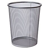 Koš za papir (Srebrno, Okruglo, Metal)