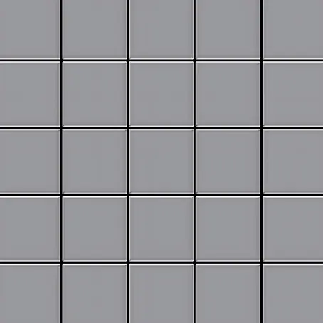 ALLOY  Mosaikfliese Mosaik Fliese massiv Metall Edelstahl hochglanz grau 1,6mm Century-S-S-M