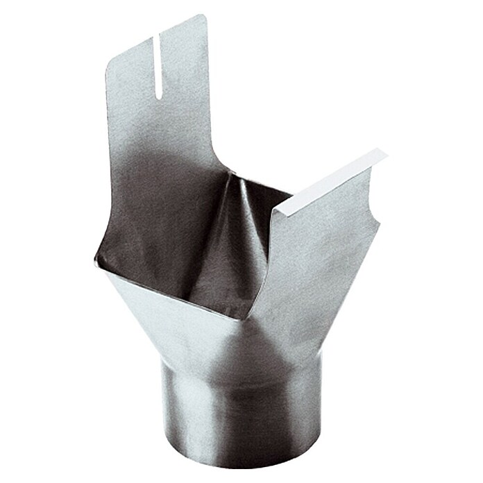 Sarei Gootuitloop (Nominale breedte: 70/60 mm, Aluminium, Geschikt voor: Hoekige dakgoot)