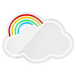 Espejo con luz LED Mirror LED Cloud (4 W, 32 x 26 cm, Interruptor, Espejo Nube)