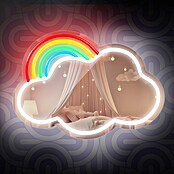 Lámpara LED decorativa Mirror LED Cloud (4 W, Espejo Nube, An x Al: 32 x 26 cm) | BAUHAUS
