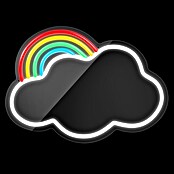 Lámpara LED decorativa Mirror LED Cloud (4 W, Espejo Nube, An x Al: 32 x 26 cm) | BAUHAUS