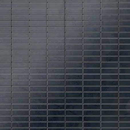 ALLOY  Mosaikfliese Mosaik Fliese massiv Metall Rohstahl gewalzt grau 1,6mm stark Cabin-RS