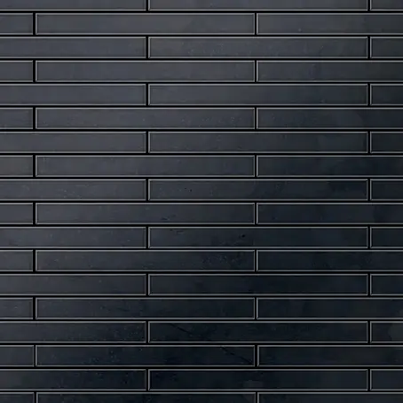 ALLOY  Mosaikfliese Mosaik Fliese massiv Metall Rohstahl gewalzt grau 1,6mm stark Avenue-RS