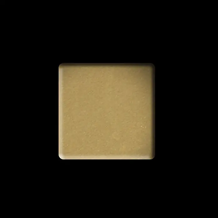 ALLOY Mosaikfliese Mosaik Fliese massiv Metall Messing gewalzt gold 1,6mm stark Attica-BM - 295 x 295 mm, Gold, Sonstiges - Goldbeiges Quadratfliese mit abgerundeten Ecken und subtiler Textur.