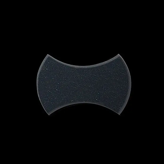 ALLOY Mosaikfliese Mosaik Fliese massiv Metall Rohstahl gewalzt grau 1,6mm stark Infinit-RS - 322 x 322 mm, Grau, Sonstiges - Dunkelgrauer, strukturierter, schmetterlingsförmiger Pflasterstein.
