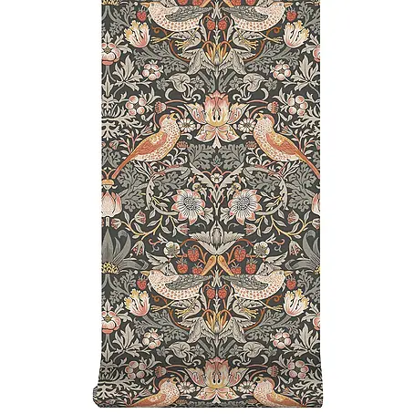 William Morris At Home  Vliestapete Vliestapete Erdbeerdieb