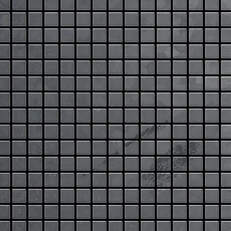 ALLOY  Mosaikfliese Mosaik Fliese massiv Metall Rohstahl gewalzt grau 1,6mm stark Mosaic-RS