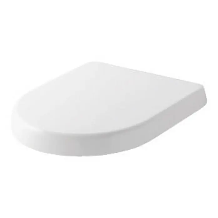 TOTO WC-Sitz -  - Weißer Toilettensitzbezug mit glatter Oberfläche.