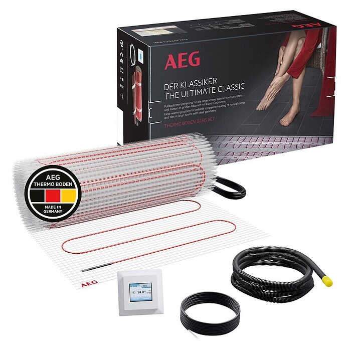 AEG Fußbodenheizung TBS TB 160/7 SET PLUS (1 400 x 50 cm, Beheizbare Fläche: 7 m², 1 120 W) | BAUHAUS