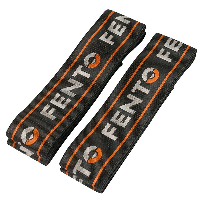 Fento Kniebeschermers Set (Zwart / Oranje) | BAUHAUS