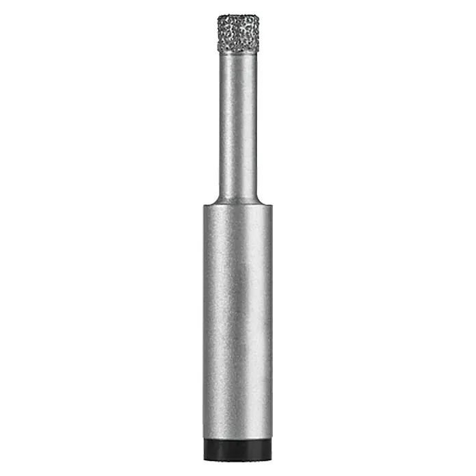 Bosch Diamant-Trockenbohrer Easy Dry - 1 Stk., Durchmesser Bohrer: 6 mm - Nahaufnahme eines Fliesenbohrers mit Diamantbohrkrone für präzise Bohrungen in Fliesen und Keramik. Das Werkzeug ist ideal für Heimwerker und Profis.