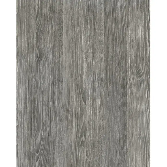D-c-fix Holzoptikfolie Sheffield Eiche - 210 x 90 cm, Perlgrau, Selbstklebend - Nahaufnahme einer grauen Holzstruktur.