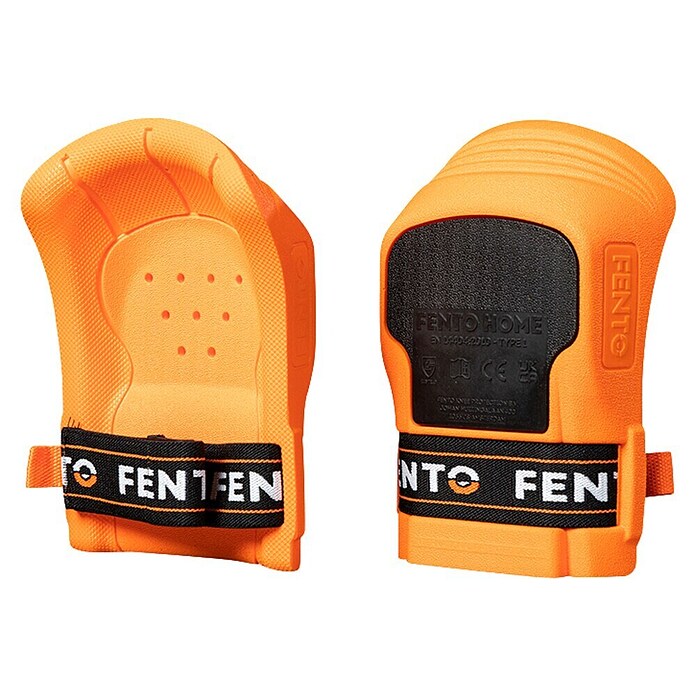 Fento Kniebeschermers Set (Zwart / Oranje) | BAUHAUS