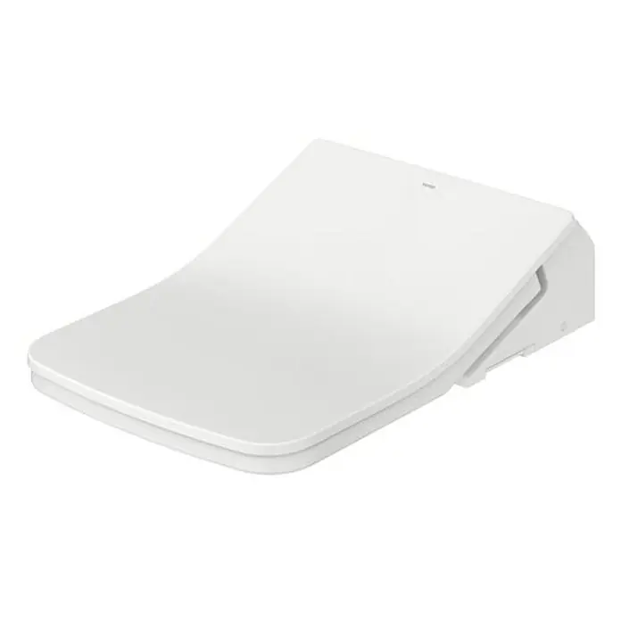 TOTO WC-Sitz -  - Weißer, moderner Bidet-Toilettensitz mit elegantem, geschwungenem Design.