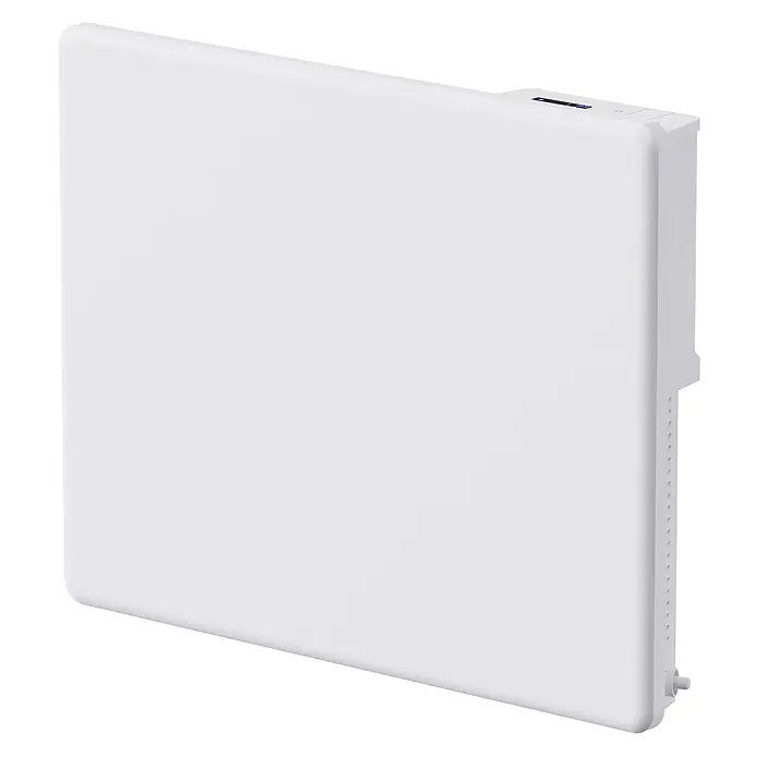 Sannover Planheizkörper - B x H: 500 x 400 mm, Typ Heizkörper: Sonstige - Weißer elektrischer Heizkörper mit Digitalanzeige.