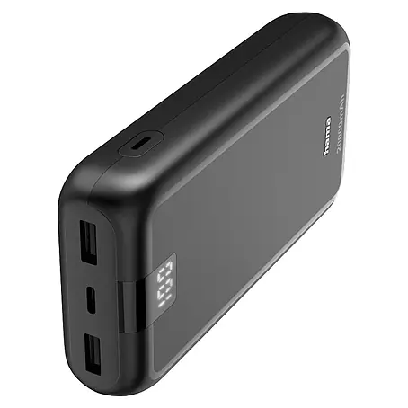 Hama  Powerbank 00201710 "Performance 20" 20000mAh USB-C 2x USB-A