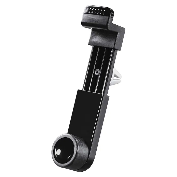 Hama Handyhalter 00201703 "Flipper" - Schwarz - Schwarzer verstellbarer Handyhalter für Lüftungsschlitze im Auto.