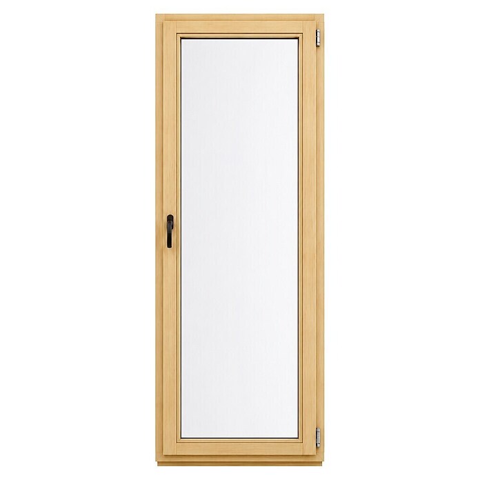 Balkonska vrata brez kljuke  (100 x 210 cm, Smer odpiranja: Desno, Natur) | 4746 - Holzfenster | GBDB - Fenster | GBD - Bauelemente | GB - Bauelemente | G - Holz/Bauelem | BAUHAUS