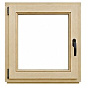 Leseno okno brez kljuke  (60 x 60 cm, Smer odpiranja: Levo, Natur) | Lesena okna | Okna | Okna, vrata in stopnice | Izdelki | BAUHAUS