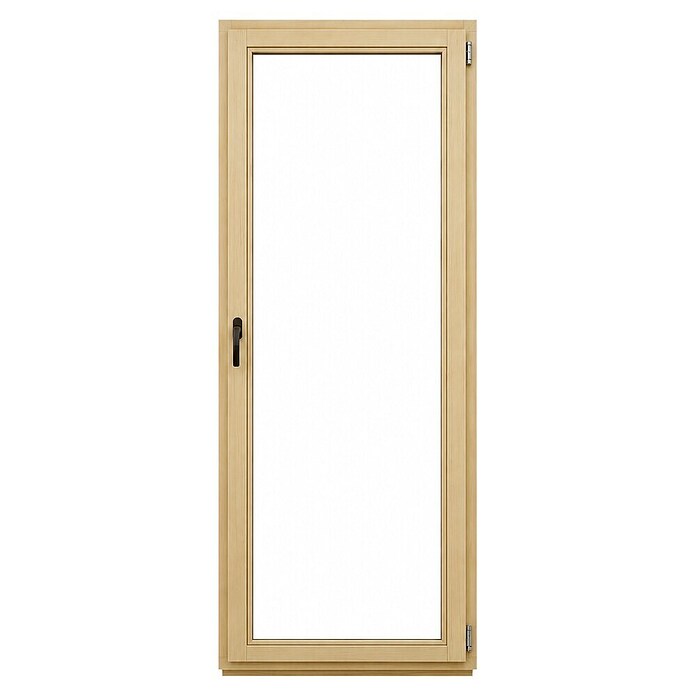 Balkonska vrata brez kljuke  (80 x 210 cm, Smer odpiranja: Desno, Natur) | 4746 - Holzfenster | GBDB - Fenster | GBD - Bauelemente | GB - Bauelemente | G - Holz/Bauelem | BAUHAUS