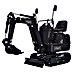 Scheppach Minibagger MIB800-BE Black Edition 