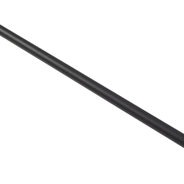 Lindby Erdspießleuchte Darleen -  - Schwarze Metallstange mit einer subtilen strukturierten Oberfläche.