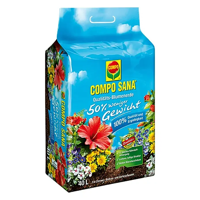 Compo Sana Blumenerde - 40 l online kaufen bei BAUHAUS