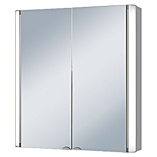 Riva Armario con espejo Torno (An x Al: 65 x 70,5 cm, Madera, Aluminio)