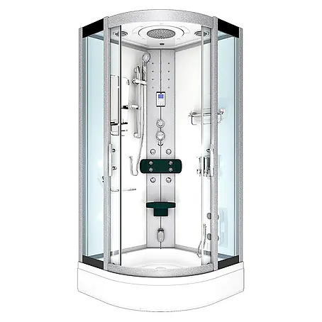 AcquaVapore  Komplettdusche Dampfdusche D46-60T2-EC