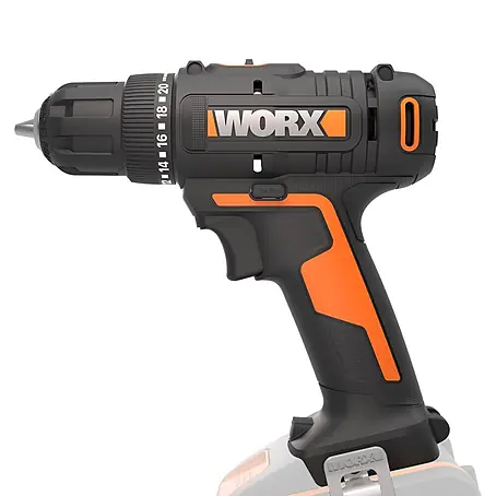 Worx PowerShare 20V Akku-Bohrschrauber 30 Nm WX100.9