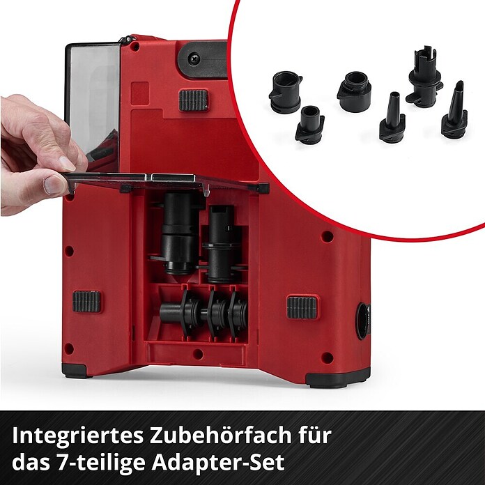 Einhell Akku-Kompressor Suppero 18/380 (18 V, 1,38 bar) | BAUHAUS