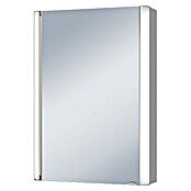 Riva Armario de baño con espejo (Ancho: 50 cm, 1 puerta, MDF, Con iluminación, Clase de eficiencia energética: A)