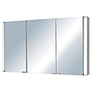 Riva Spiegelkast Torno (b x h: 120 x 70,5 cm, Hout, Aluminium)