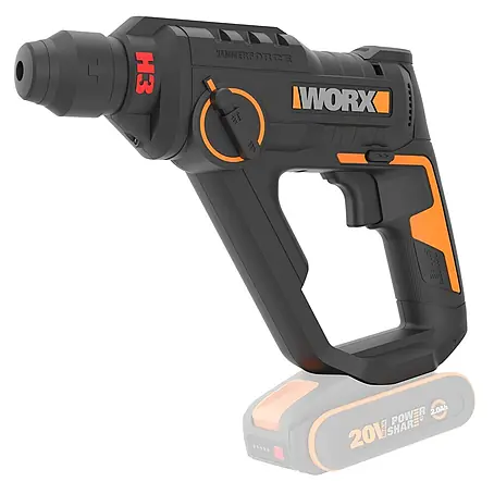 Worx PowerShare 20V Akku-Bohrhammer WX391.9